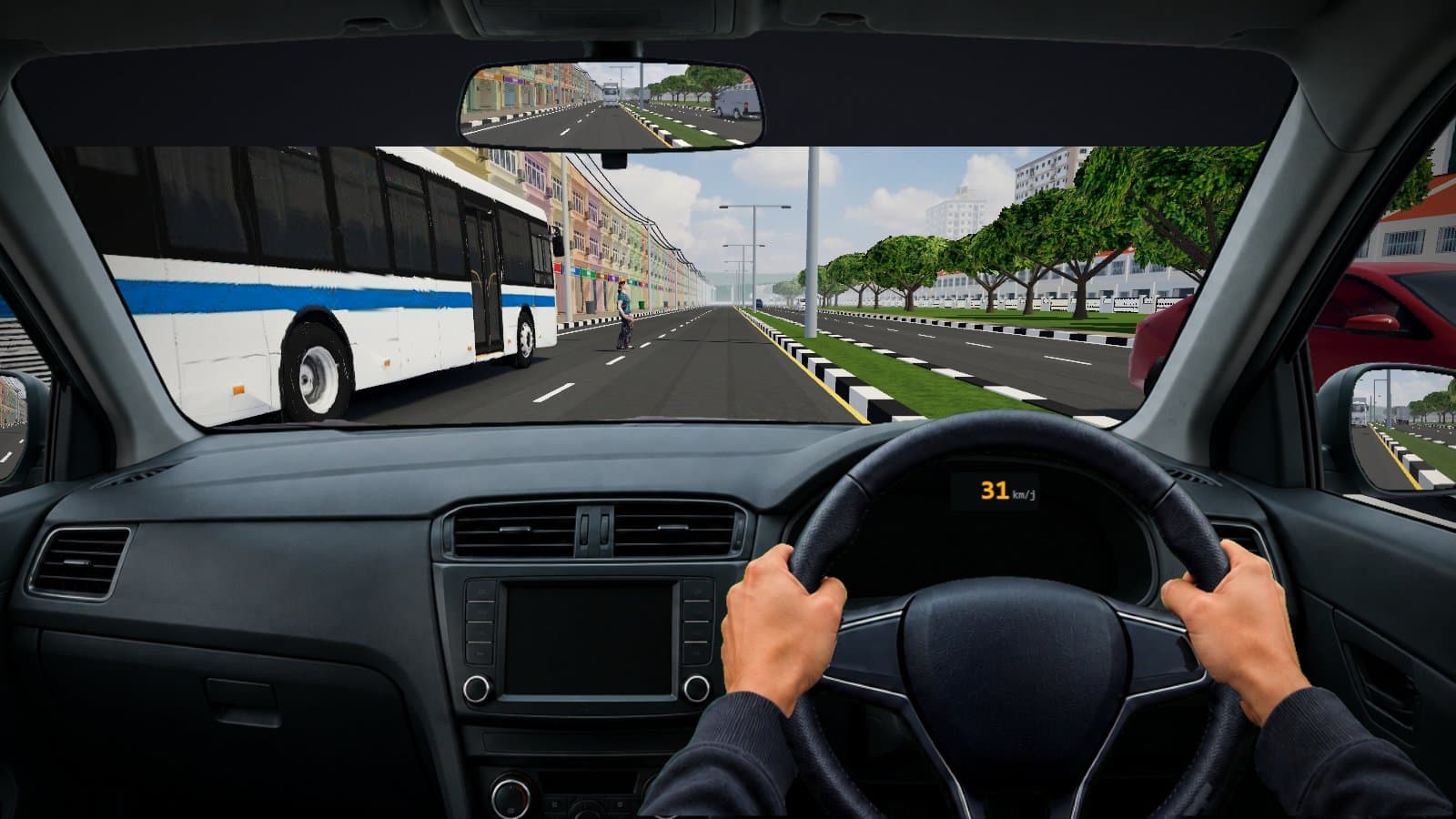 Pandangan dari kereta